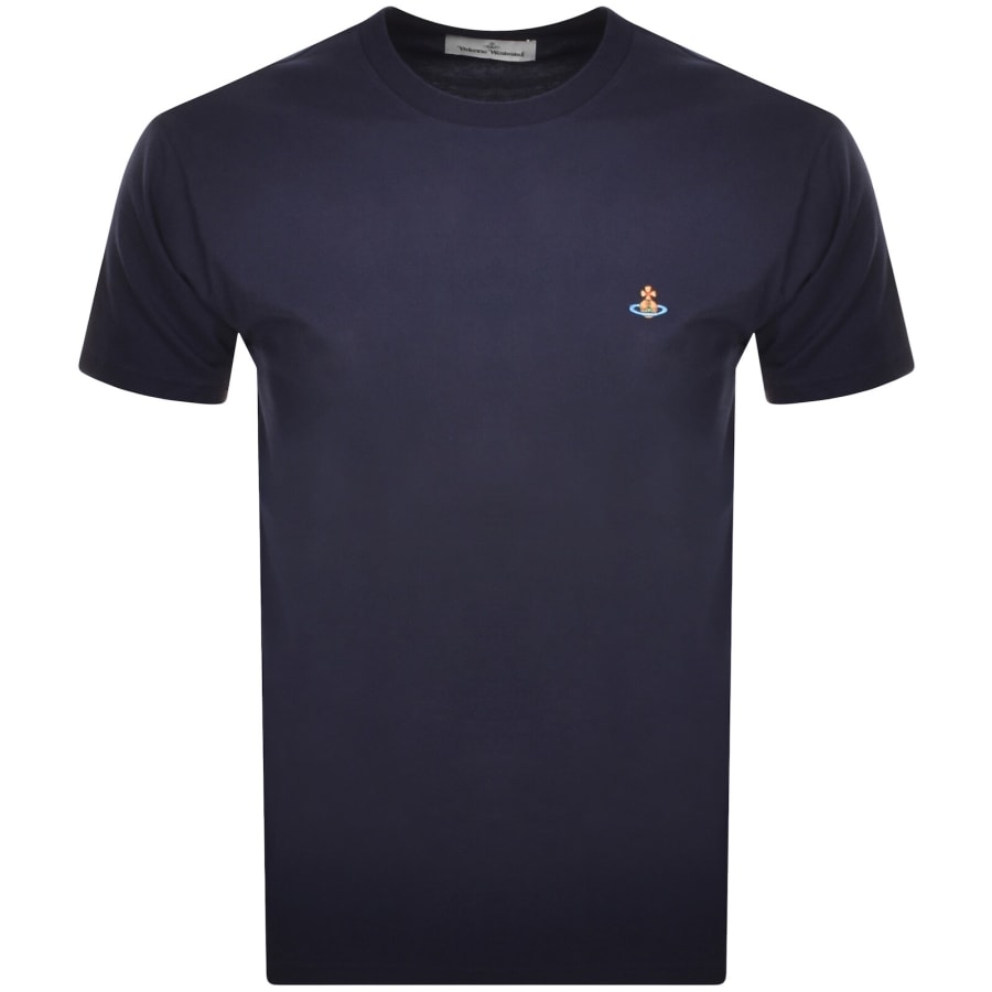 Vivienne Westwood Tシャツ ネイビー Vivienne Westwood Classic T Shirt Navy | Mainline Menswear x